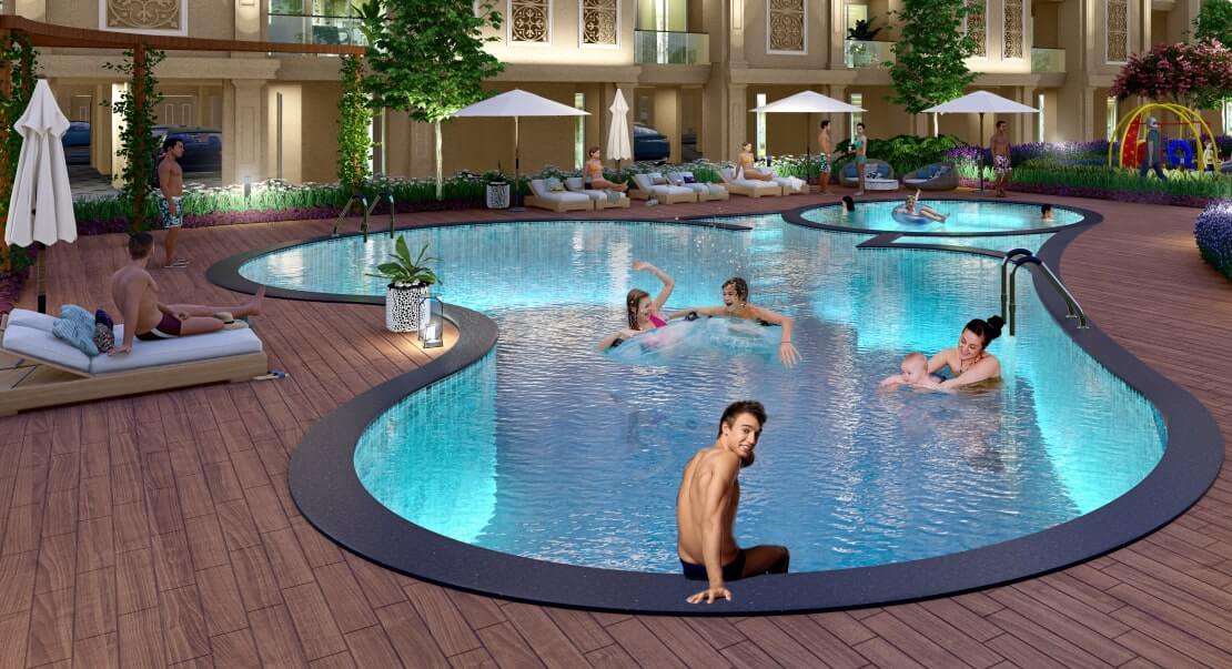 Raunak Earth Park swimming pool